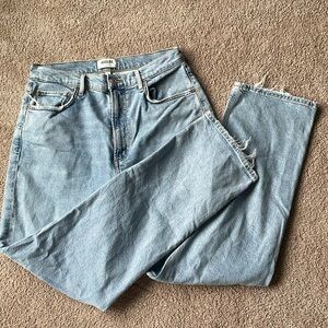 Agolde High Rise straight jeans
